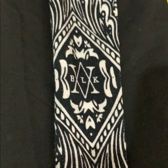BLVCK SCVLE Black Scale NEW Paisley LS Dress, S - Picture 5 of 12